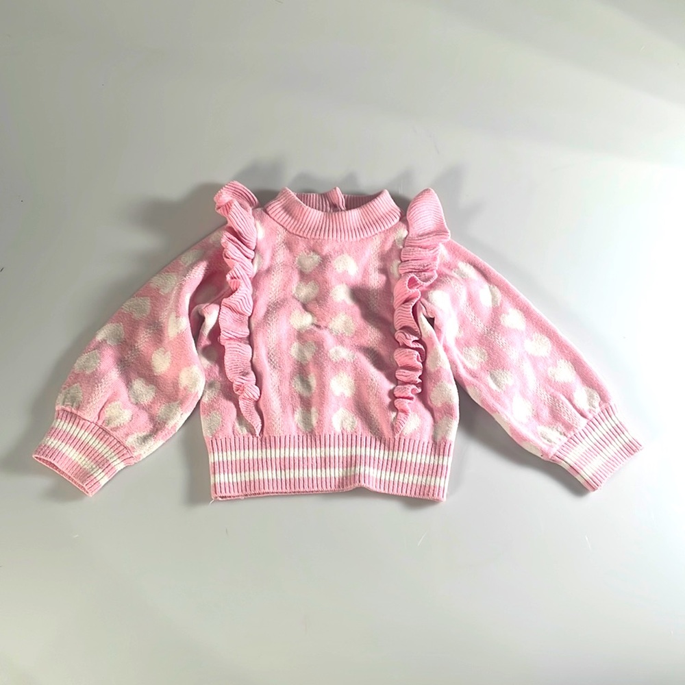 Heart sweater suit